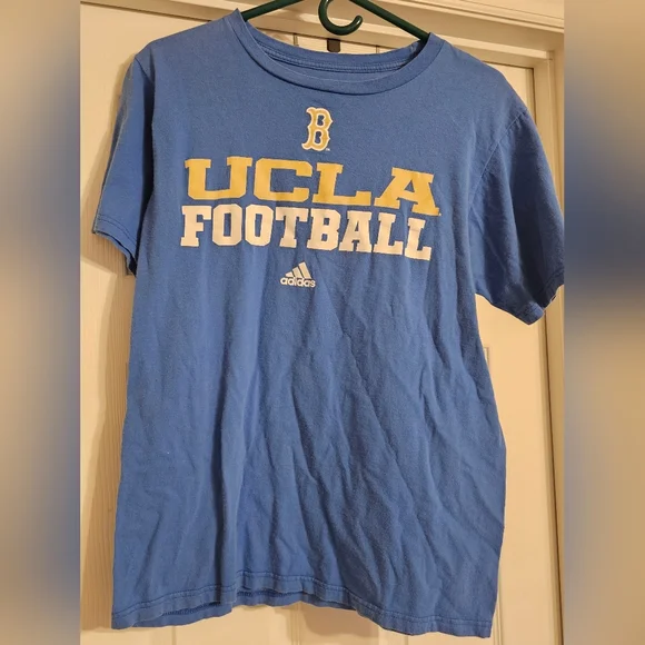 Adidas Blue UCLA Bruins Football Tee. Size:M - Picture 1 of 4
